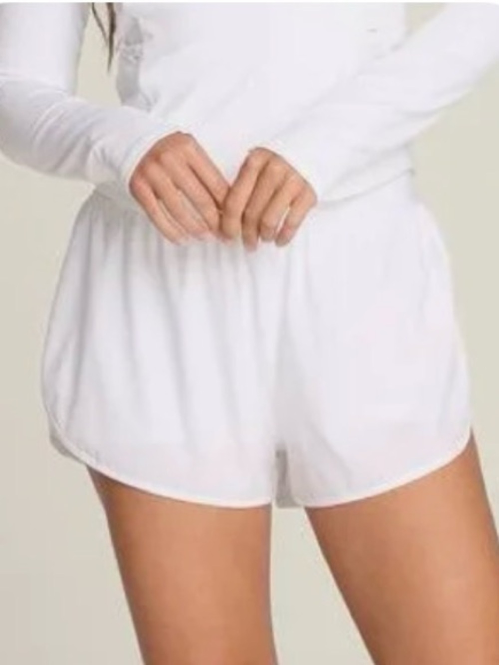 Wilson White Women's Athletic Skort Shorts